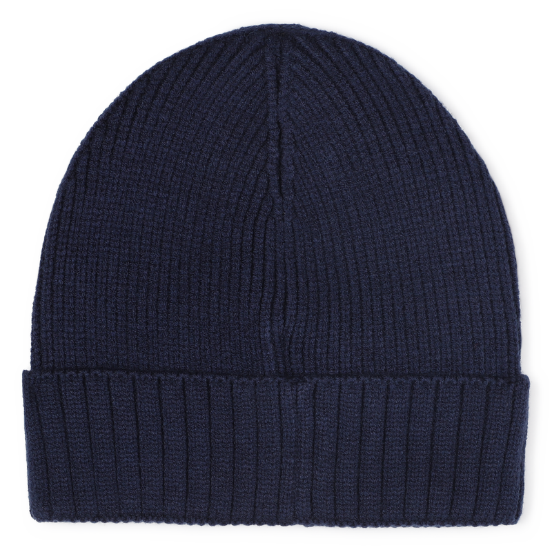 Strickm&uuml;tze mit Logo BOSS 
                        JUNGE