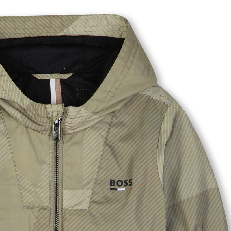 Windjacke mit Kapuze BOSS 
                        JUNGE