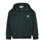Joggingjacke mit Kapuze, DUNKEL GR&Uuml;N, hi-res