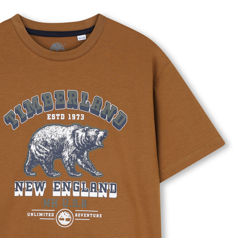 T-Shirt mit kurzen &Auml;rmeln TIMBERLAND 
                        JUNGE