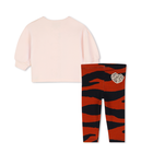 T-shirt und Leggings Set KENZO KIDS 
                    M&Auml;DCHEN