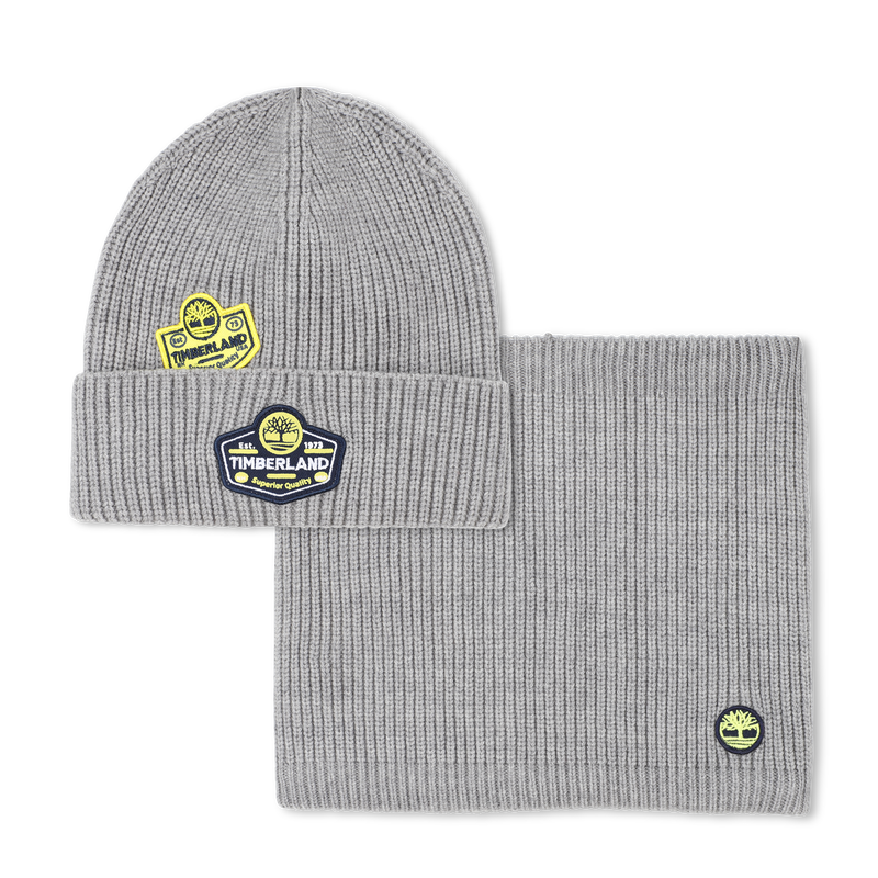 Set aus M&uuml;tze und Halsw&auml;rmer TIMBERLAND 
                        JUNGE