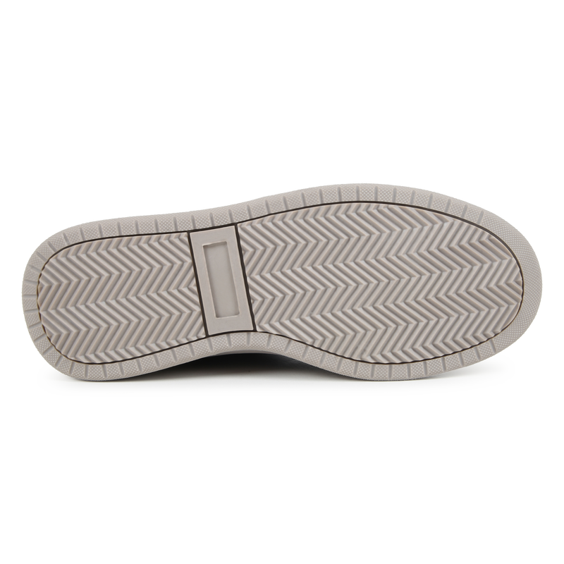 Schn&uuml;r-Sneaker aus Leder HUGO 
                        JUNGE