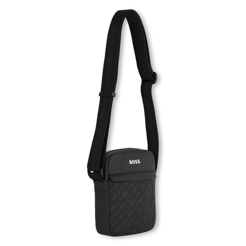 Umh&auml;ngetasche aus beschichtetem Textil BOSS 
                        JUNGE