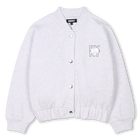 Baumwollmolton-Strickjacke DKNY 
                    M&Auml;DCHEN