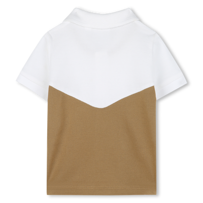 Polo mit Streifen an den Armen BOSS JUNGE