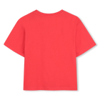 Bedrucktes t-shirt KENZO KIDS 
                    M&Auml;DCHEN