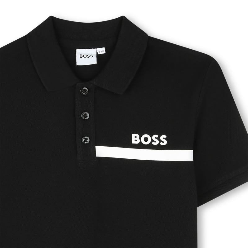 KURZ&Auml;RMELIGES POLOSHIRT BOSS 
                        JUNGE