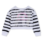 Gestreiftes sweatshirt KARL LAGERFELD KIDS 
                    M&Auml;DCHEN