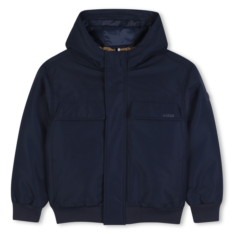 Steppjacke mit Kapuze BOSS 
                        JUNGE