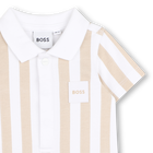 Gestreifter playsuit BOSS 
                    JUNGE