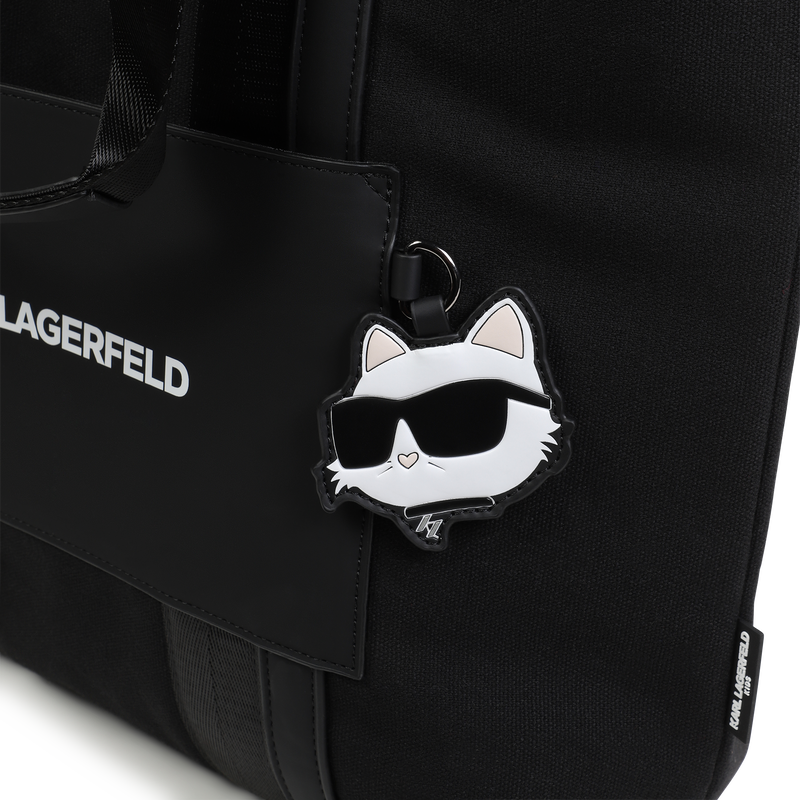 Tasche mit Choupette-Badge KARL LAGERFELD KIDS 
                        M&Auml;DCHEN