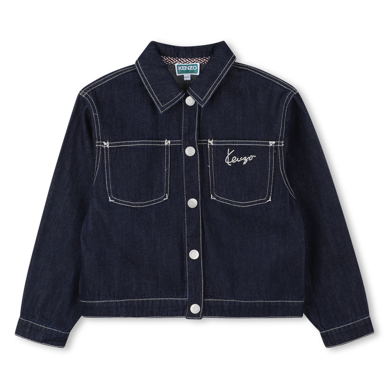 Jeansjacke KENZO KIDS 
                        M&Auml;DCHEN