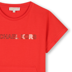 Kurz&auml;rmeliges Kleid MICHAEL KORS 
                    M&Auml;DCHEN