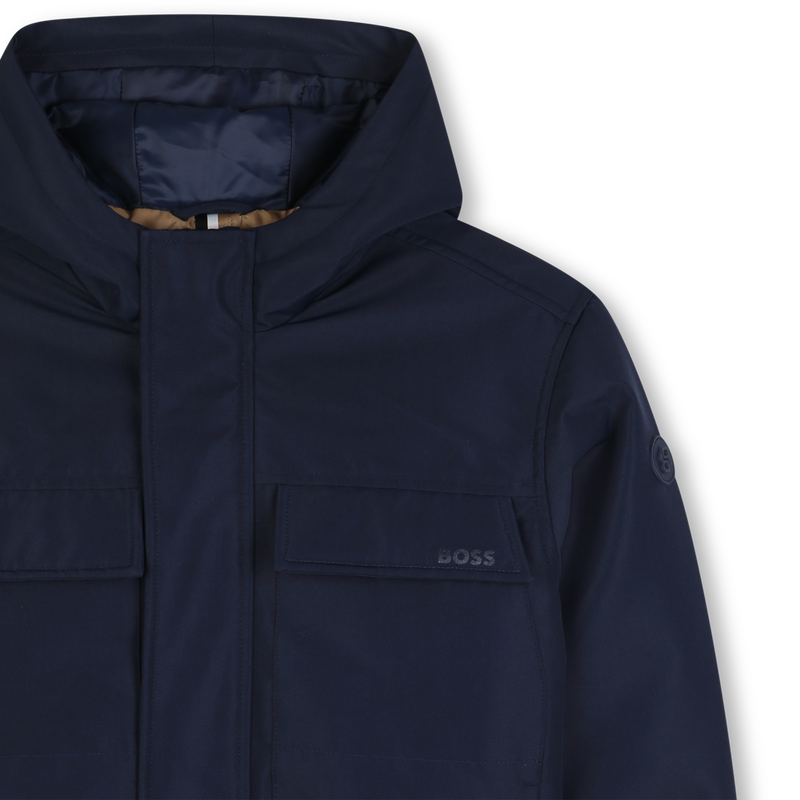Steppjacke mit Kapuze BOSS 
                        JUNGE