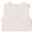 Bedruckte &auml;rmellose Jacke BILLIEBLUSH 
                    M&Auml;DCHEN