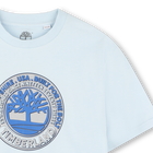 Weites T-Shirt mit Logodruck TIMBERLAND 
                    JUNGE