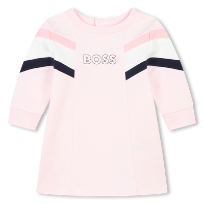 Ausgestelltes Kleid aus Fleece BOSS M&Auml;DCHEN