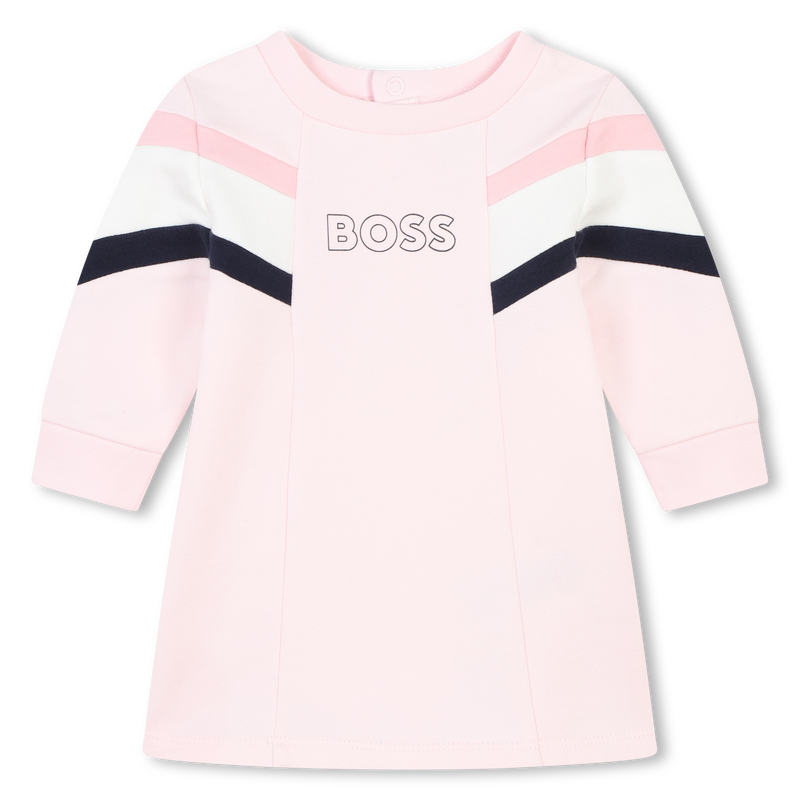 Ausgestelltes Kleid aus Fleece BOSS 
                        M&Auml;DCHEN