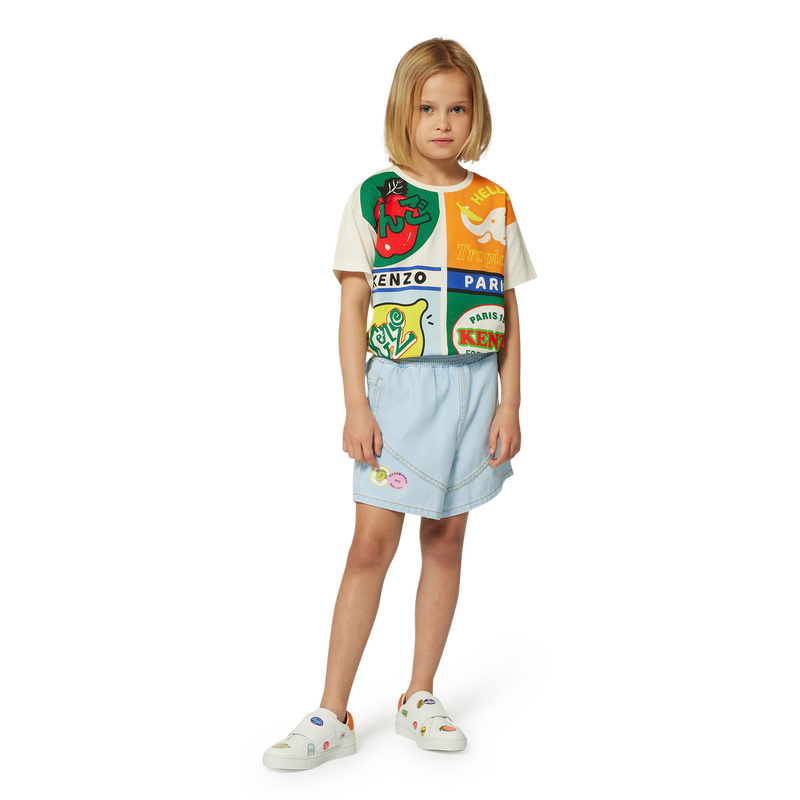 Jeansshorts KENZO KIDS 
                        M&Auml;DCHEN