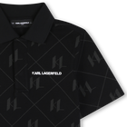 Kurzarm-Polo KARL LAGERFELD KIDS 
                    JUNGE