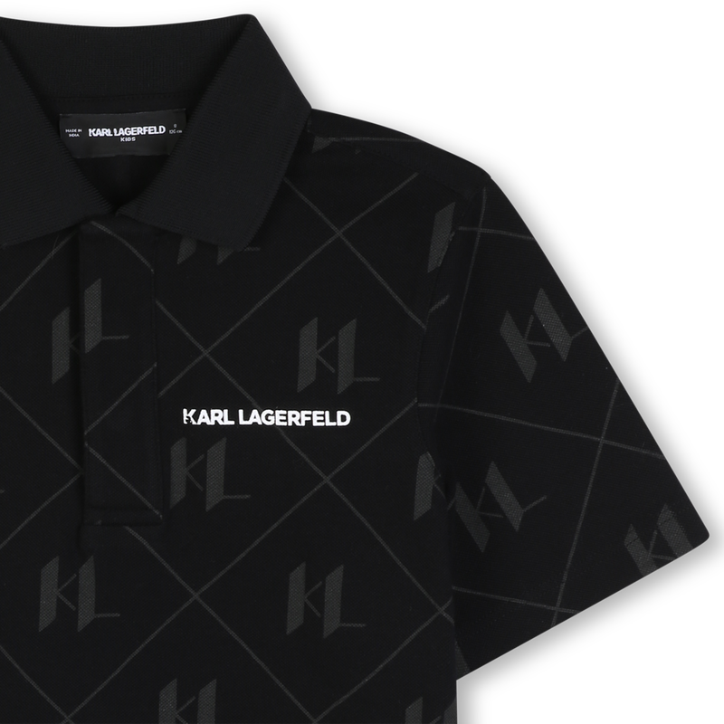 Kurzarm-Polo KARL LAGERFELD KIDS 
                        JUNGE