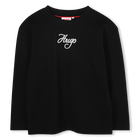 Langarm-T-Shirt HUGO 
                    M&Auml;DCHEN