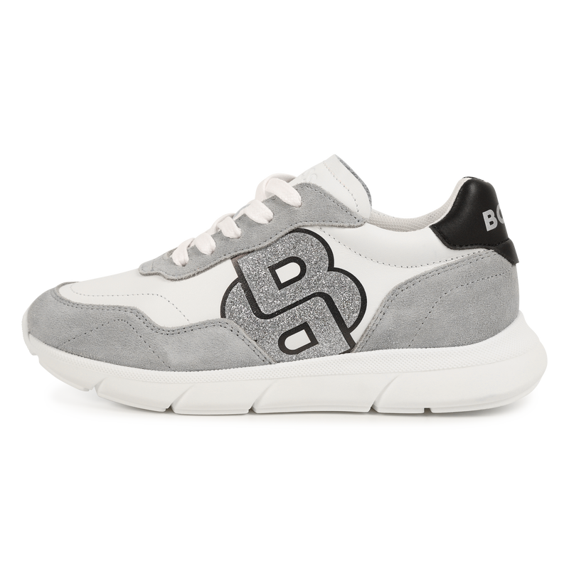 Leder-Sneakers zum Schn&uuml;ren BOSS 
                        M&Auml;DCHEN