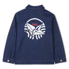 Jeansjacke aus Baumwolle KENZO KIDS 
                    UNISEX
