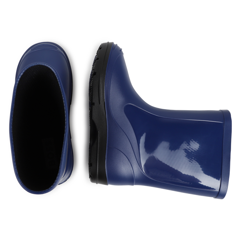 Regenstiefel aus 2 Materialien BOSS 
                        JUNGE