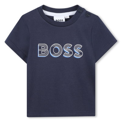 T-Shirt mit gedrucktem Logo BOSS JUNGE