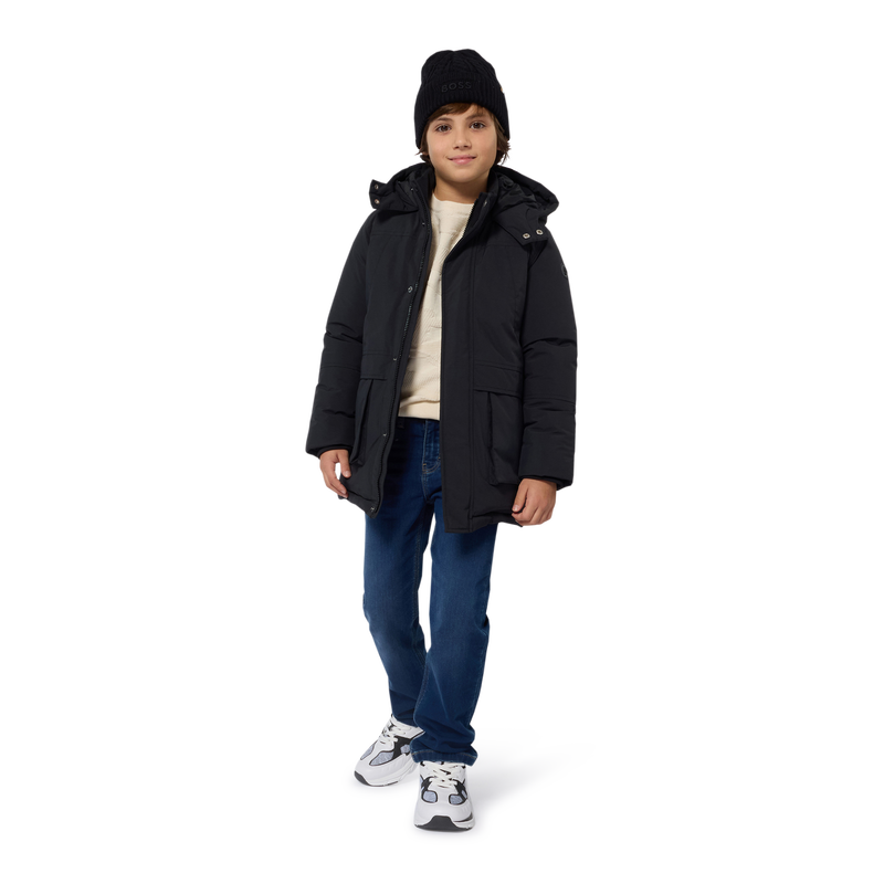 Pullover mit Rundhalsausschnitt BOSS 
                        JUNGE