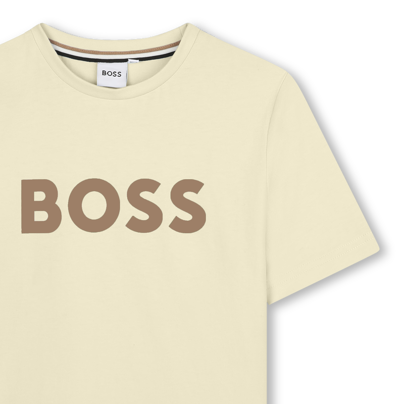 KURZ&Auml;RMELIGES T-SHIRT BOSS 
                        JUNGE