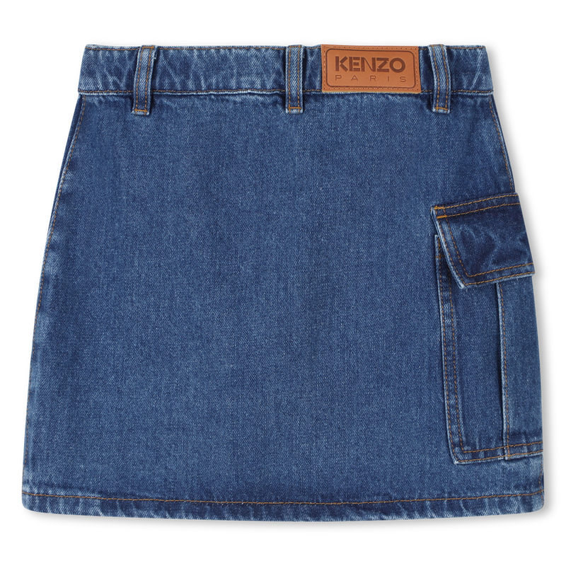 Asymmetrischer Jeansrock KENZO KIDS 
                        M&Auml;DCHEN