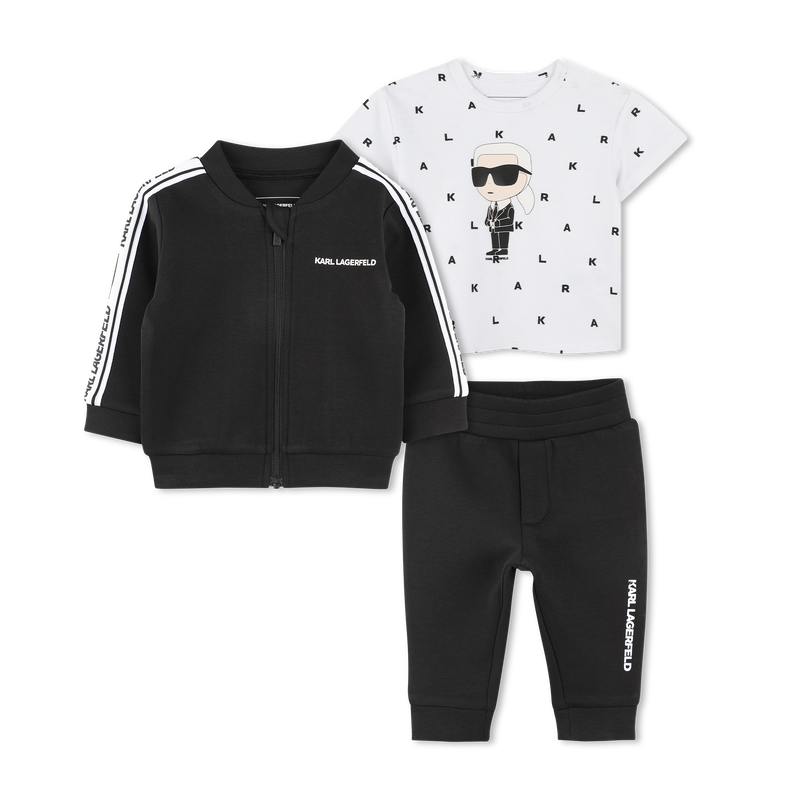 3-teiliges Jogging-Set KARL LAGERFELD KIDS 
                        JUNGE