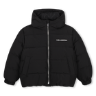 Steppjacke mit Kapuze KARL LAGERFELD KIDS 
                    JUNGE