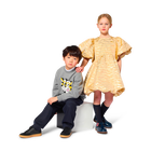 Festkleid und Haargummi KENZO KIDS 
                    M&Auml;DCHEN