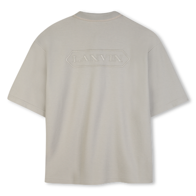 POLOSHIRT MIT STICKEREI LANVIN JUNGE