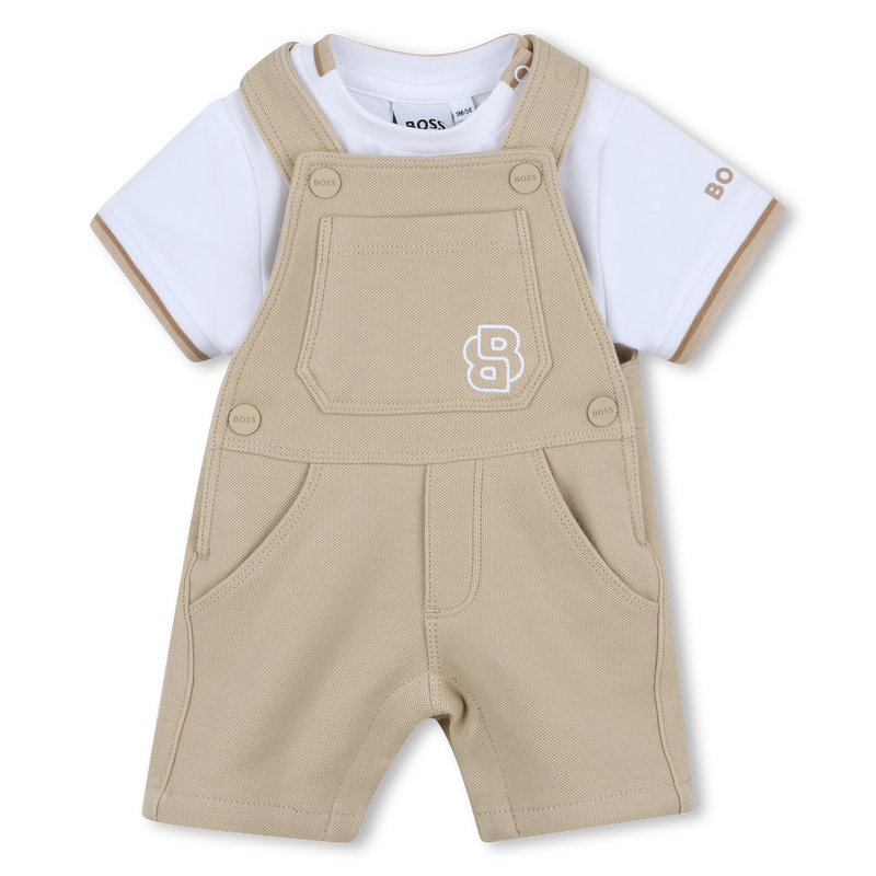 Set aus T-Shirt und Jumpsuit BOSS 
                        JUNGE