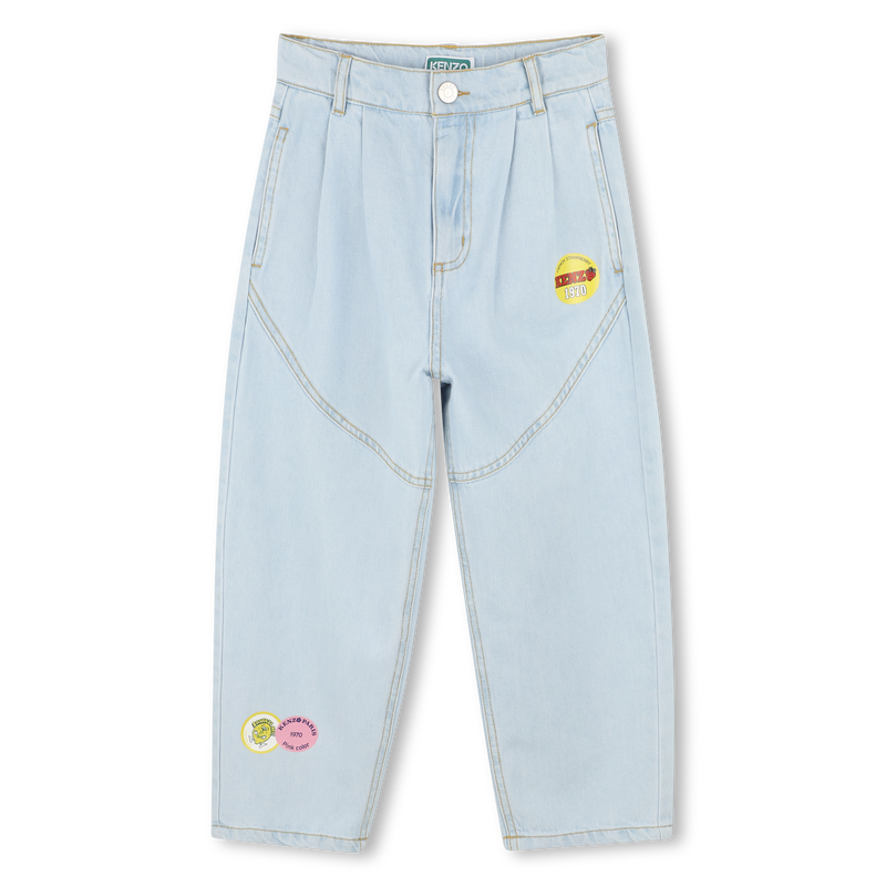 Jeans mit Stretch-Bund KENZO KIDS 
                        M&Auml;DCHEN