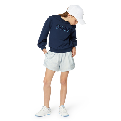 Schnürsneaker mit Materialmix BOSS MÄDCHEN