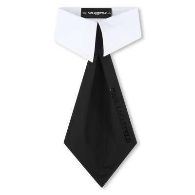 Zweifarbige baumwoll-krawatte KARL LAGERFELD KIDS M&Auml;DCHEN