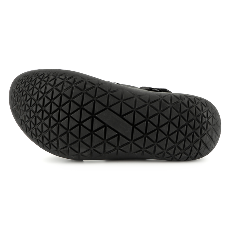 Ledersandalen mit Klett KARL LAGERFELD KIDS 
                        JUNGE