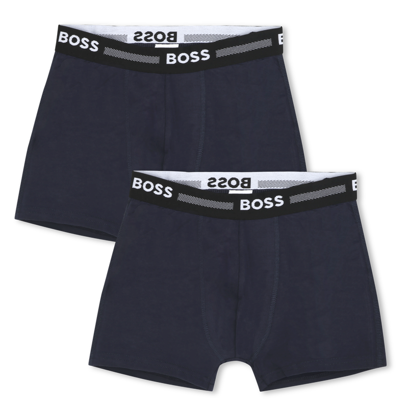 Set mit 2 Baumwoll-Boxershorts BOSS 
                        JUNGE