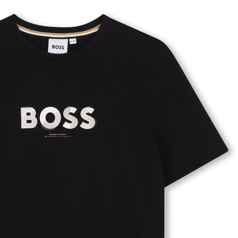 T-Shirt mit kurzen &Auml;rmeln BOSS 
                        JUNGE