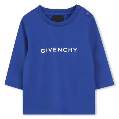 T-Shirt mit Druckknopfverschluss GIVENCHY JUNGE
