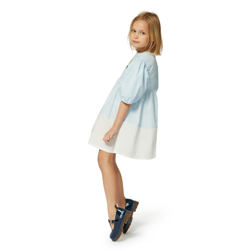 Ausgestelltes Kleid KENZO KIDS 
                        M&Auml;DCHEN