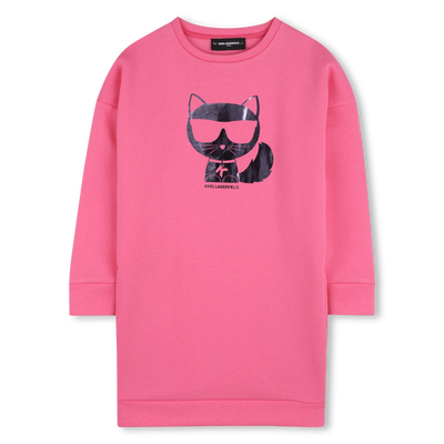 LANGARM KLEID KARL LAGERFELD KIDS M&Auml;DCHEN