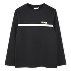 Lang&auml;rmeliges t-shirt BOSS 
                    JUNGE