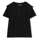 T-Shirt mit kurzen &Auml;rmeln KARL LAGERFELD KIDS 
                    M&Auml;DCHEN